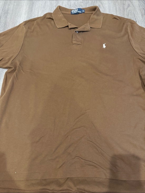 Polo Ralph Lauren Other - Ralph Lauren milk chocolate Brown Men’s Short-Sleeve Polo with White Pony